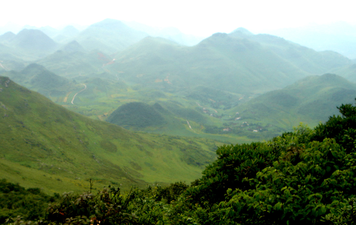 韭菜坪风景区一景